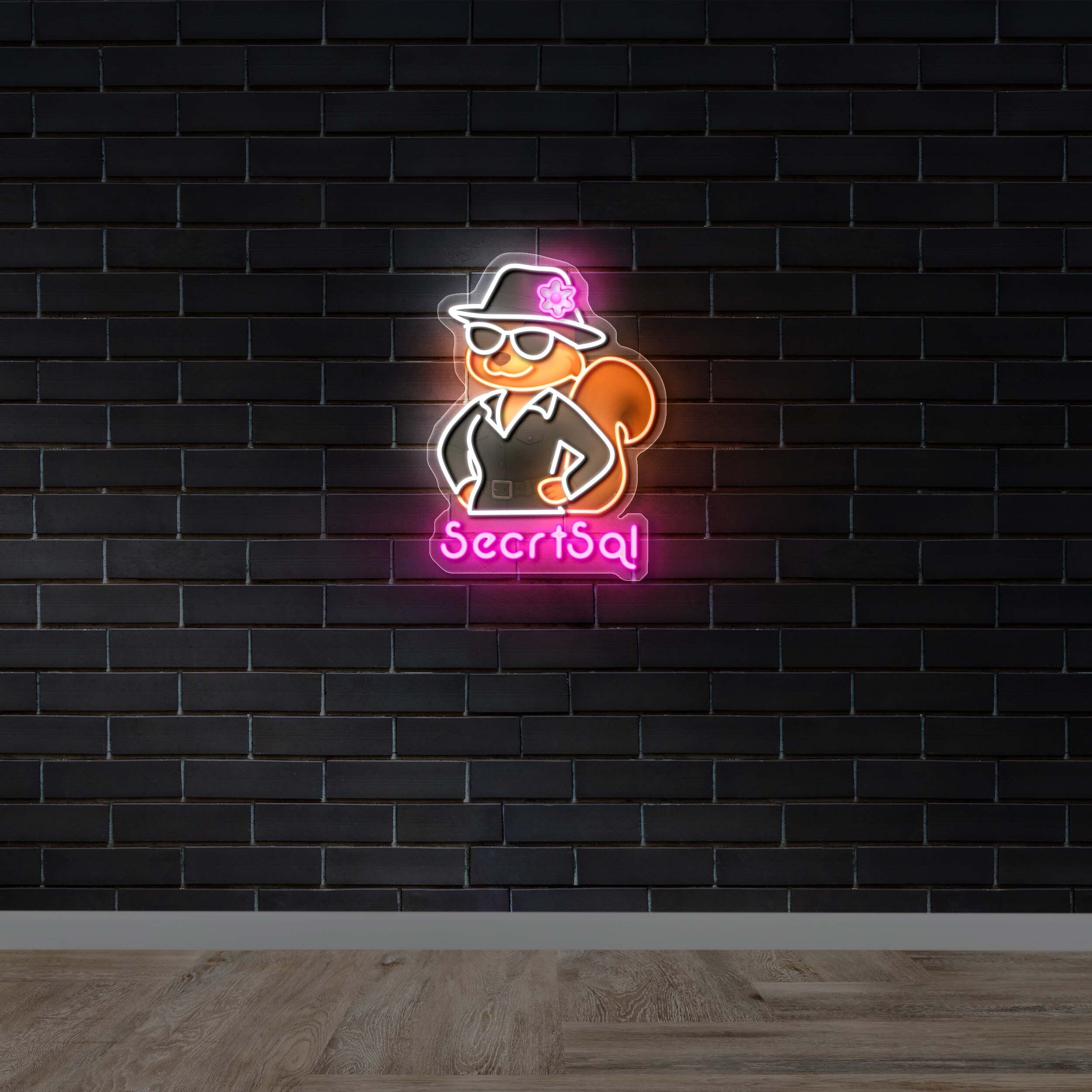 SecrtSql - Premium Neon Artwork