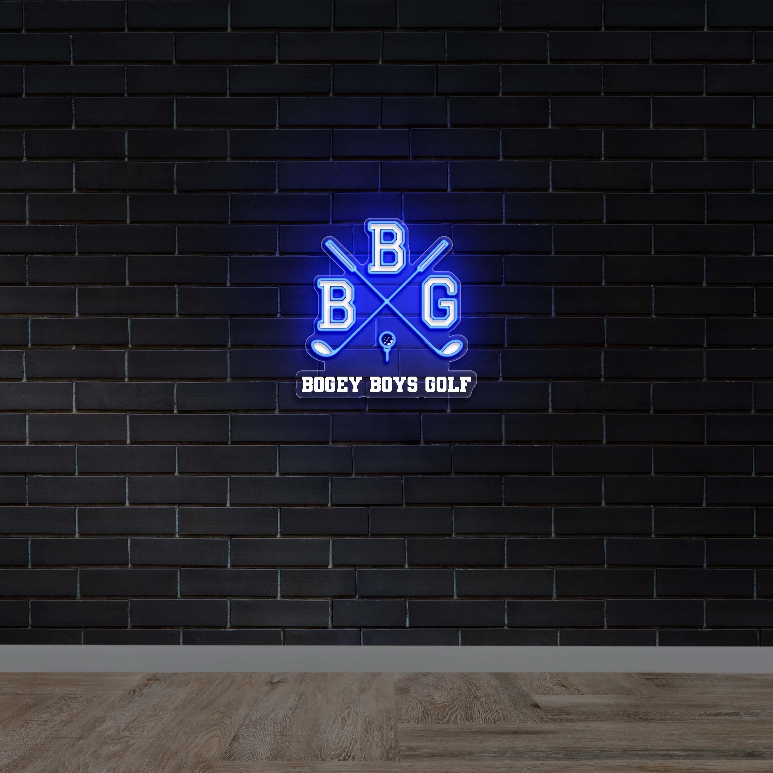 BOGEY BOYS GOLF - Premium Neon Artwork