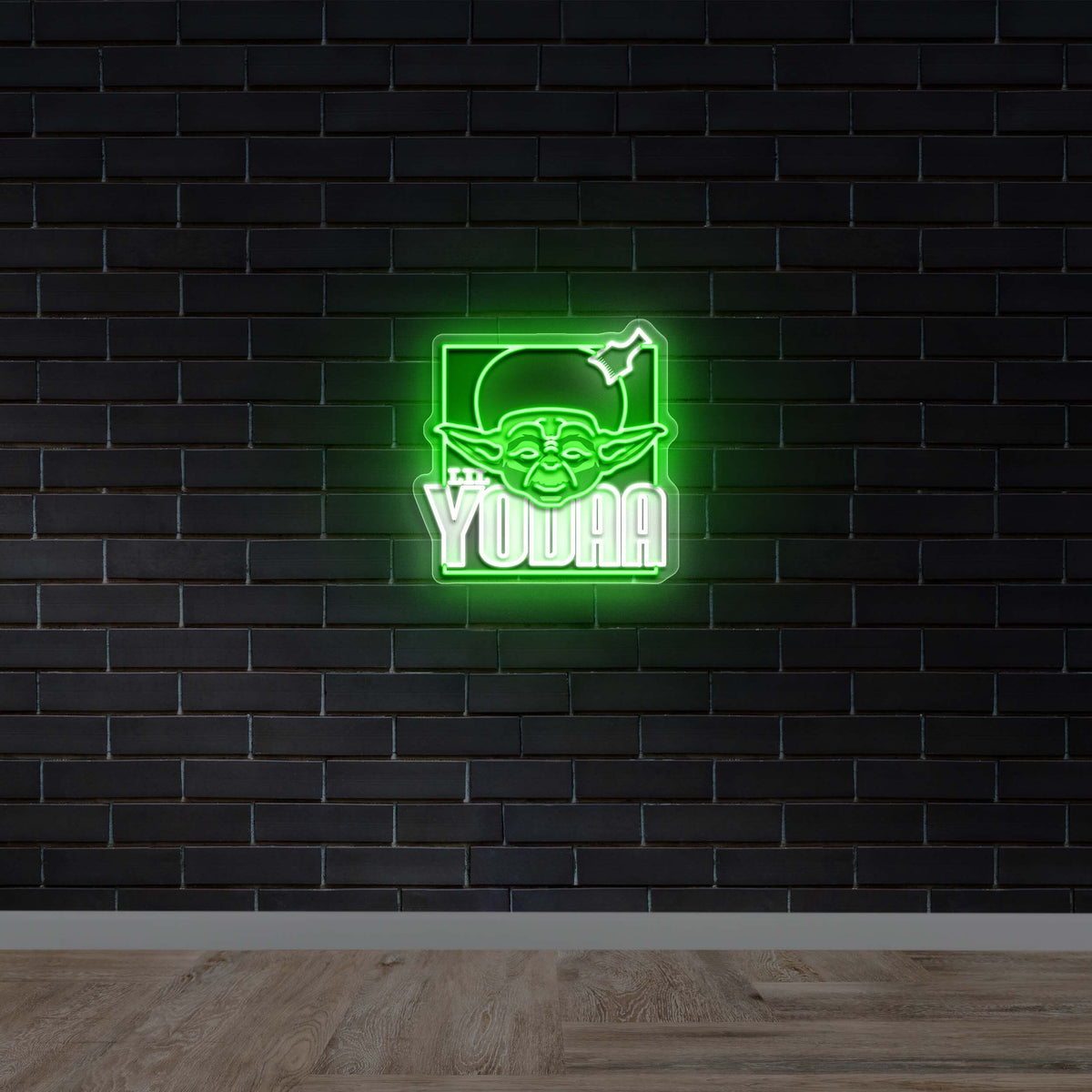 Lil Yodaa - Premium Neon Artwork