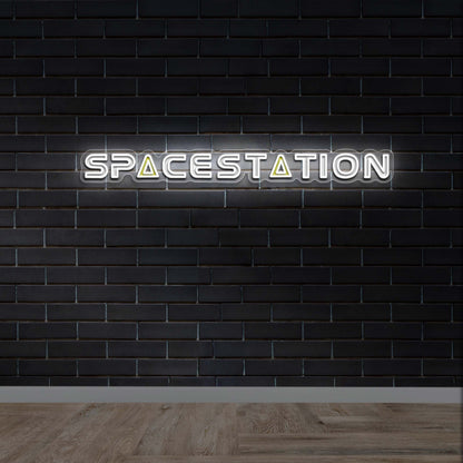 SPACESTATION - Premium Neon Artwork