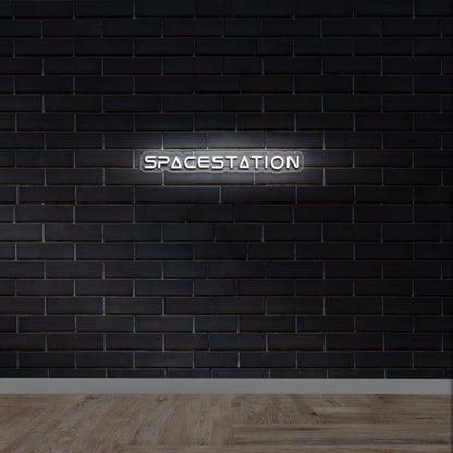SPACESTATION - Premium Neon Artwork