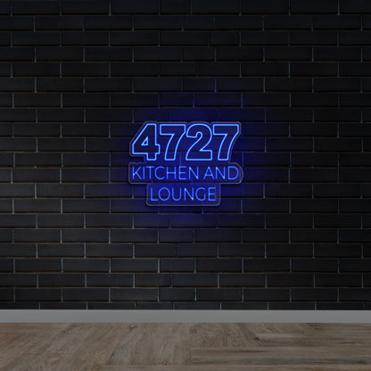 4727 KITCHEN AND LOUNGE - Premium Neon Artwork