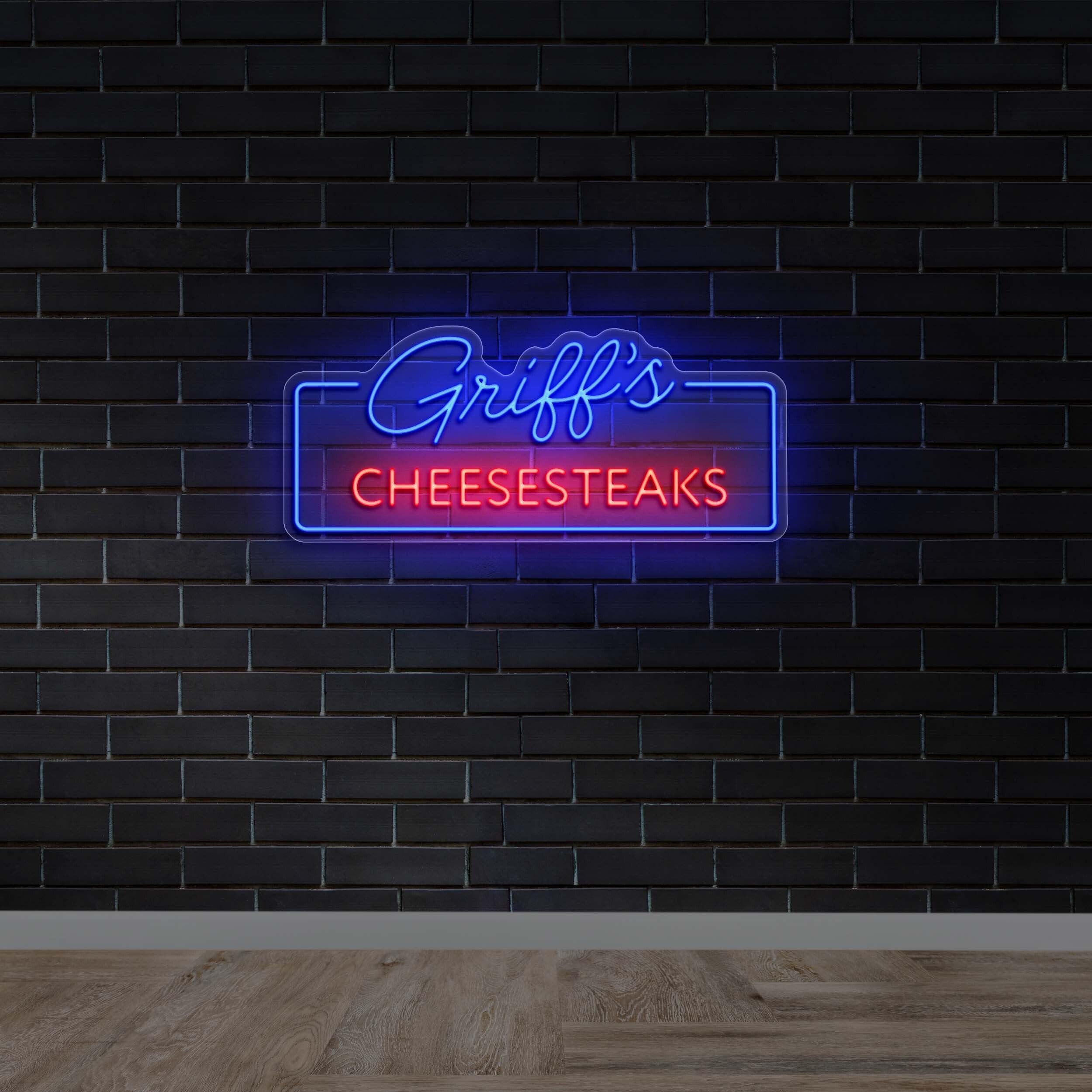 Grill’s Cheesesteaks - Premium Neon Artwork