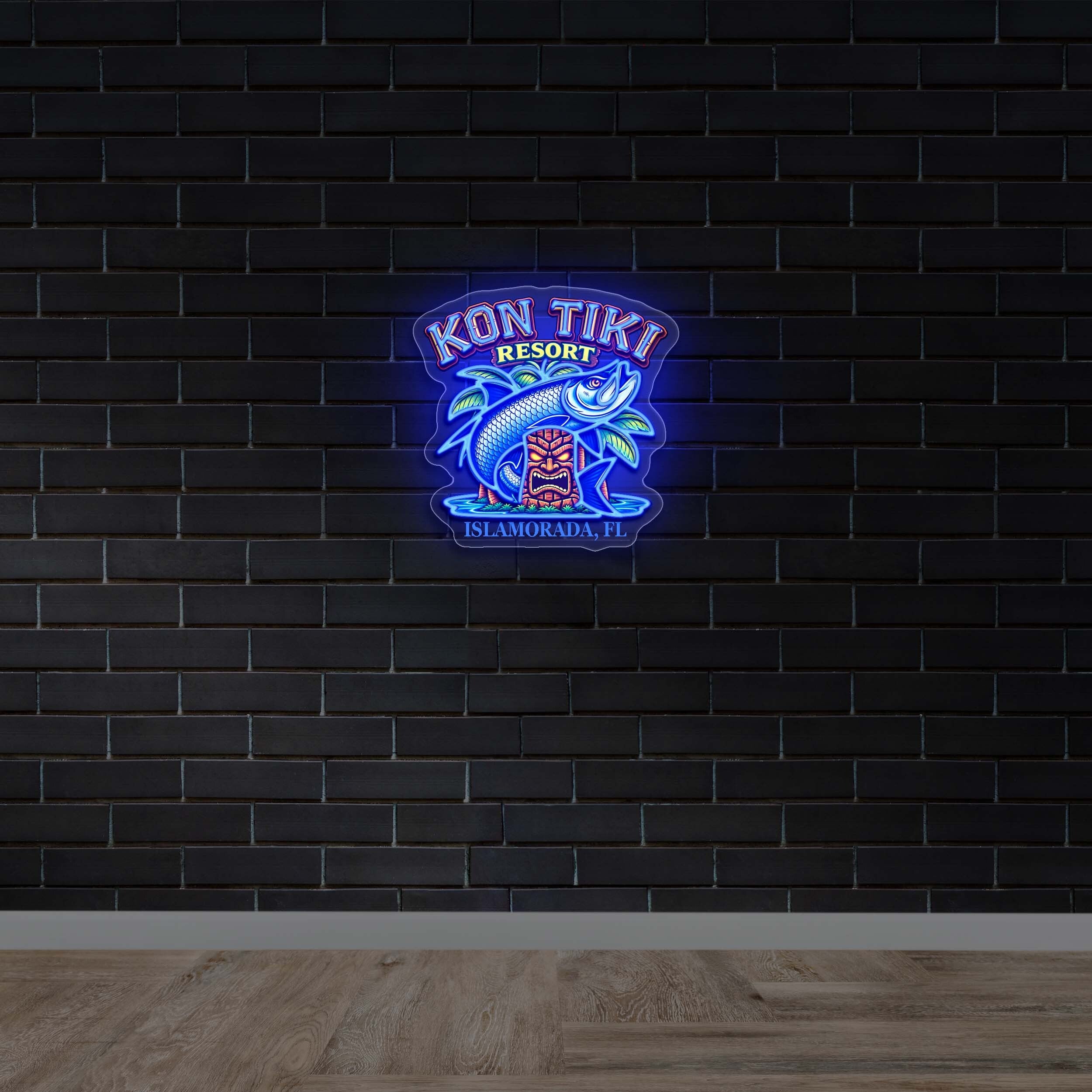 Kon Tiki Resort - Premium Neon Artwork