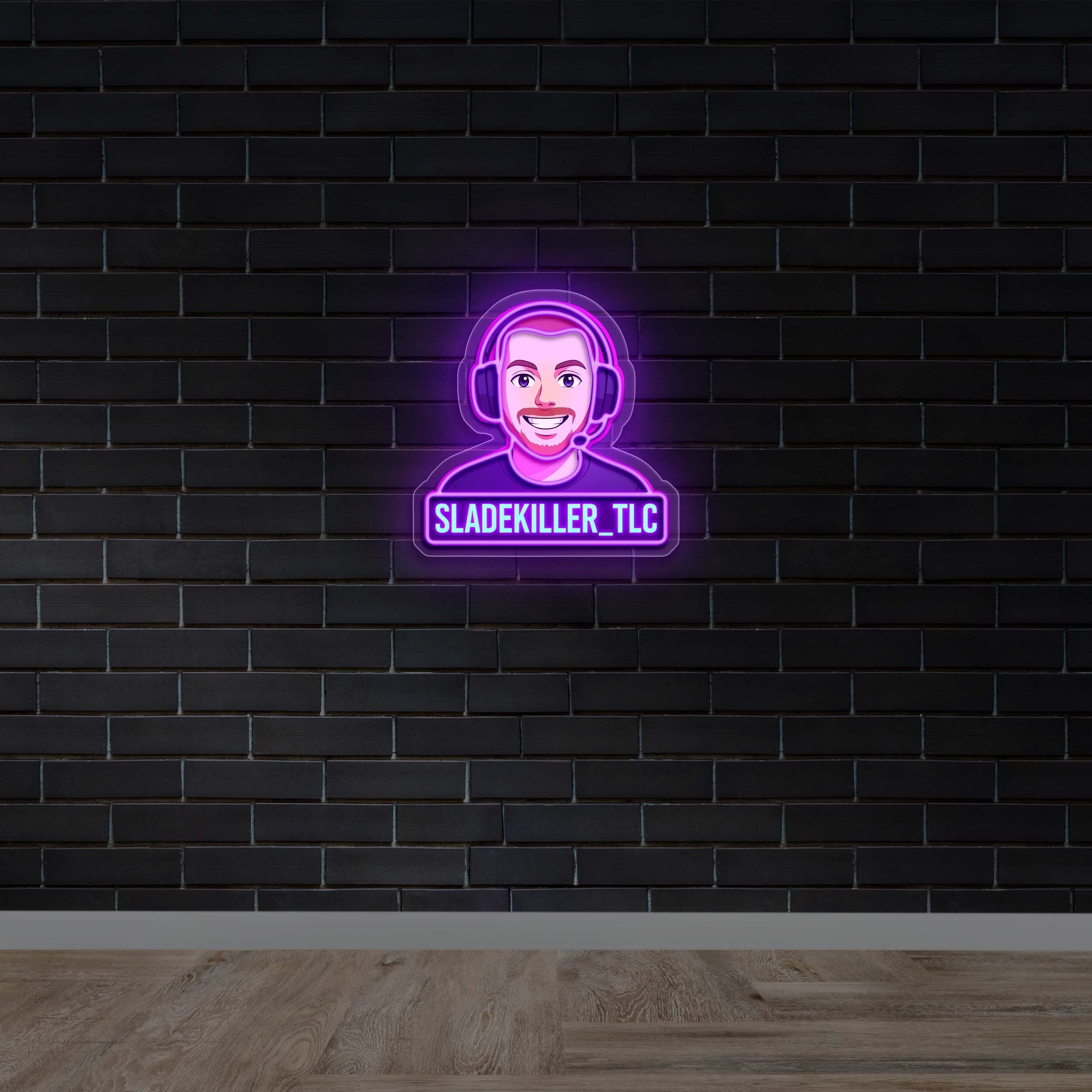 SLADEKILLER_TLC - Premium Neon Artwork