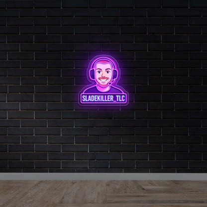 SLADEKILLER_TLC - Premium Neon Artwork