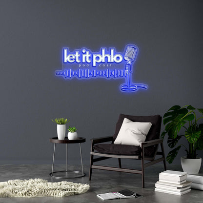 let it phlo - Premium Neon Artwork