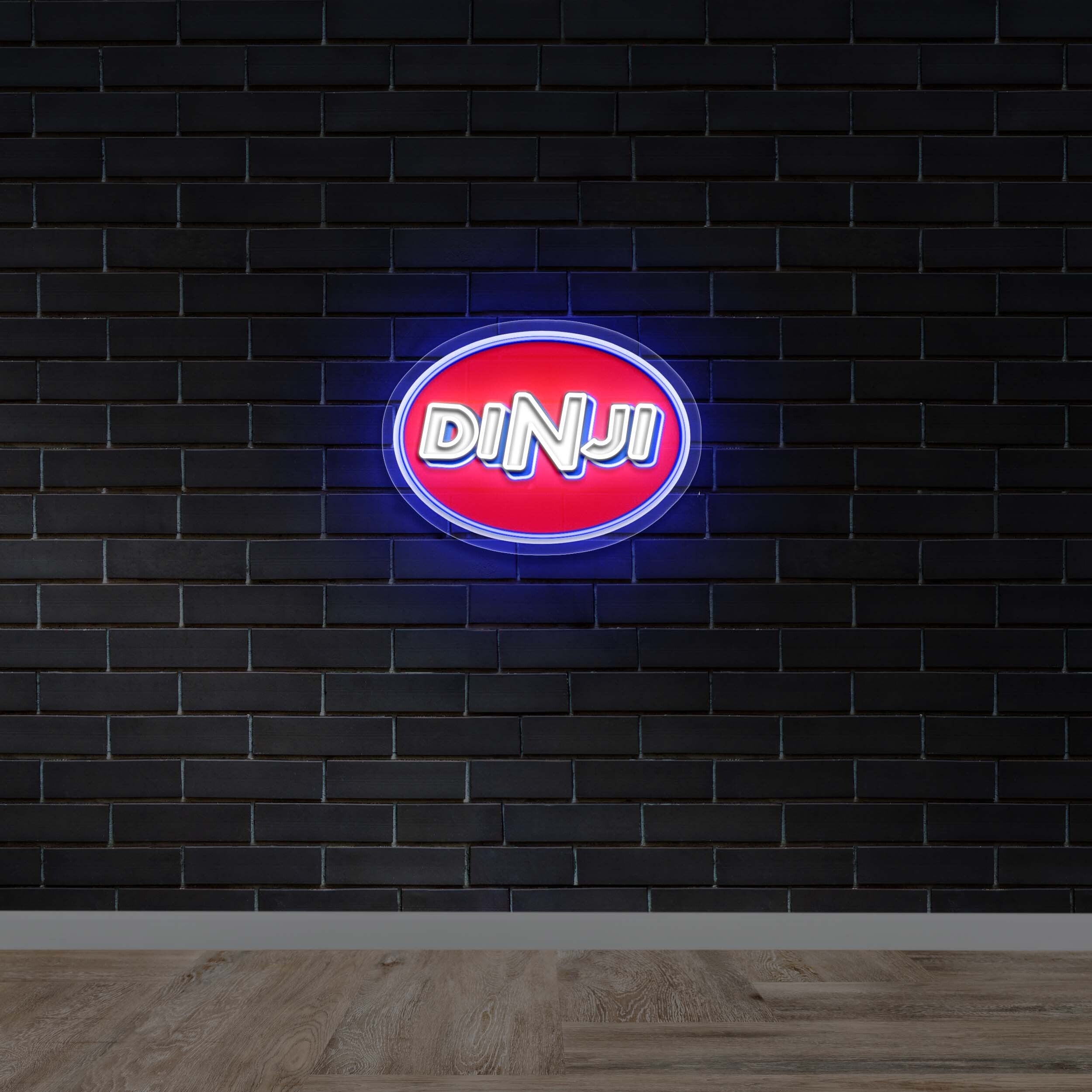 DINJI - Premium Neon Artwork