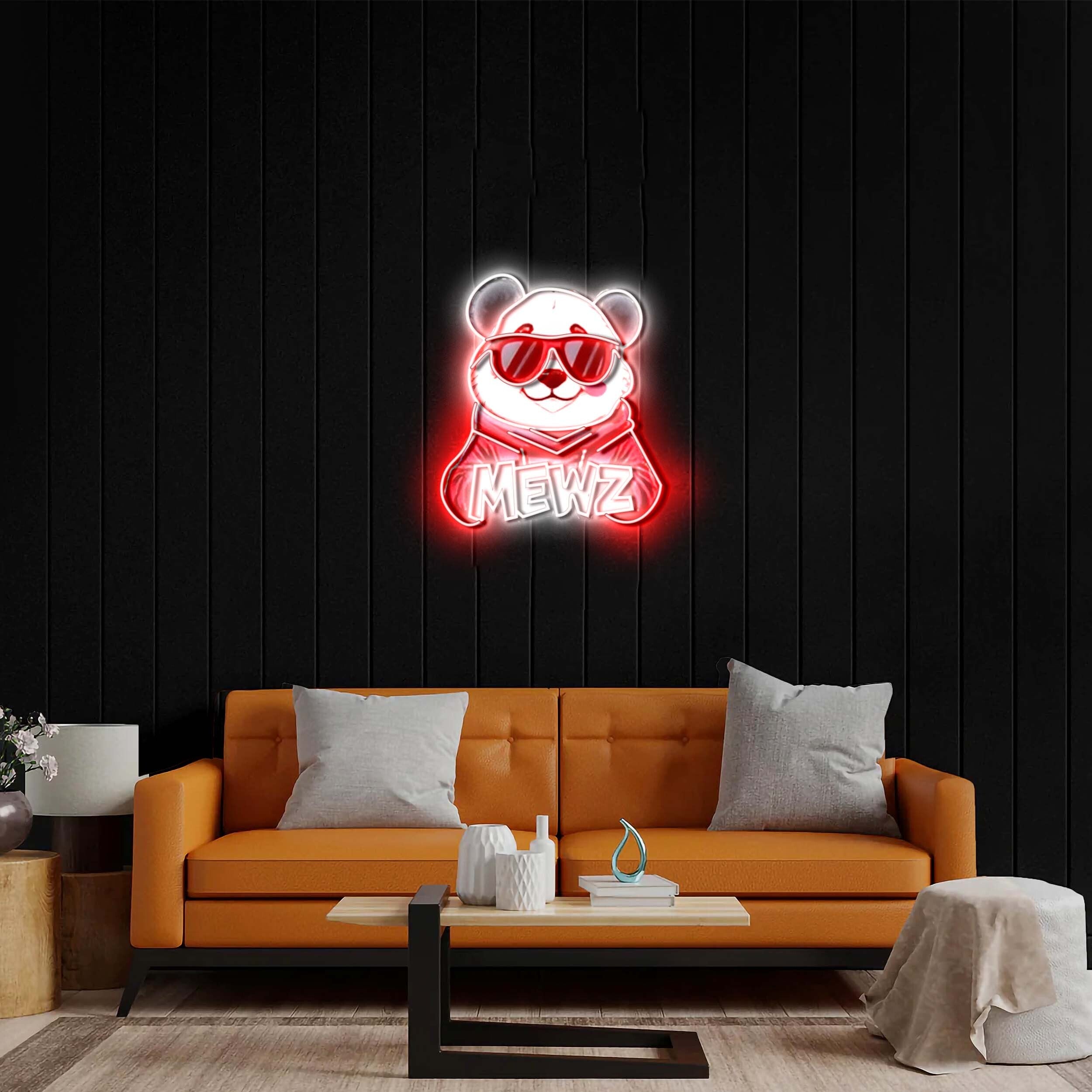 MEWZ - Premium Neon Artwork