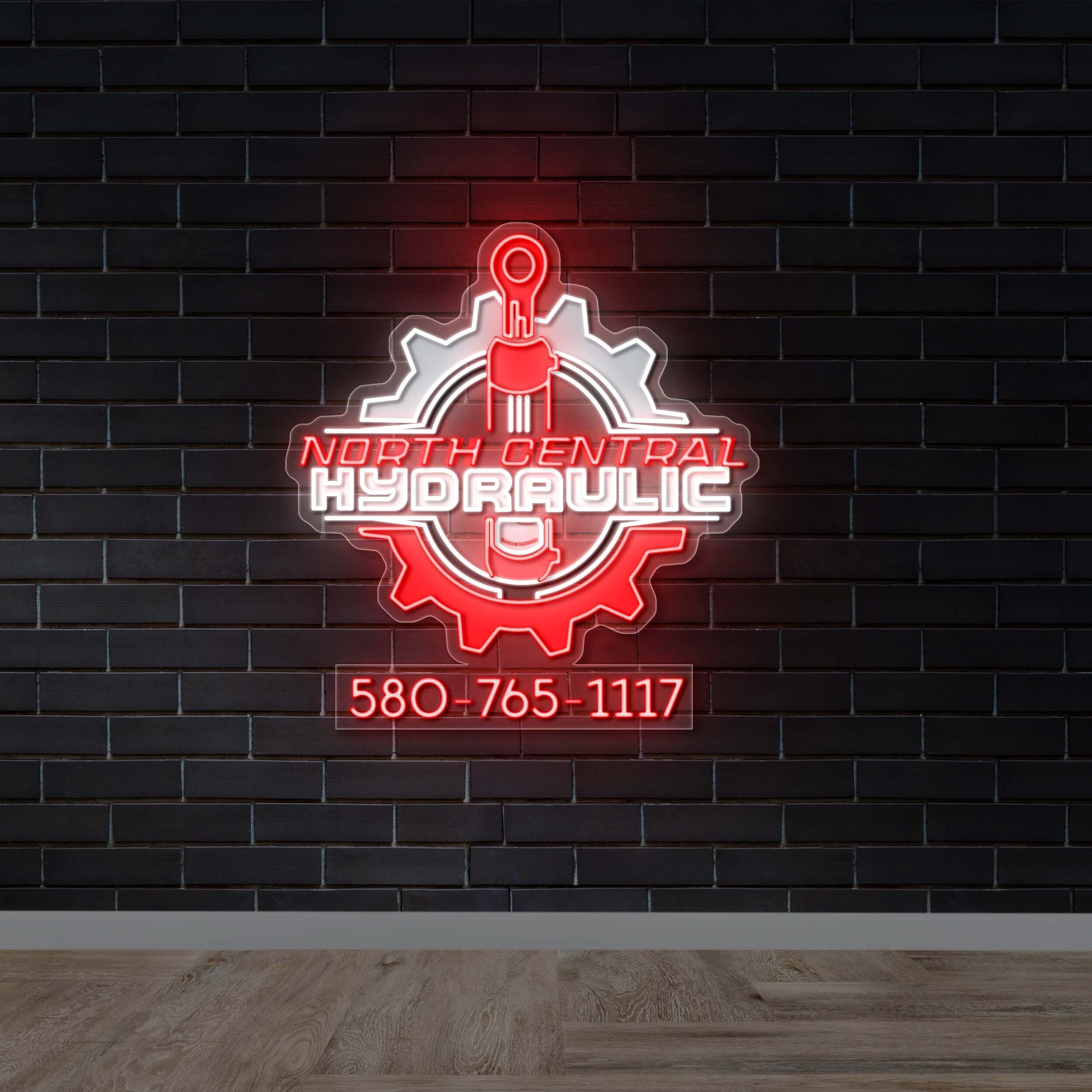 NORTH CENTRAL HYDRAULIC | 2nd Version - Premium Neon Artwork