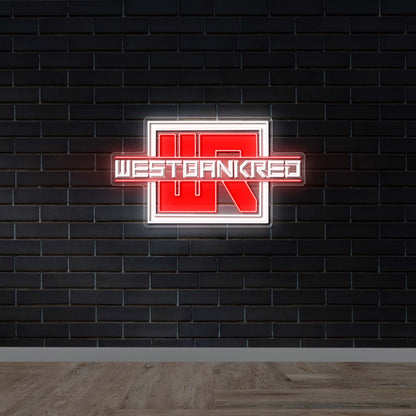 WESTBANKRED - Premium Neon Artwork