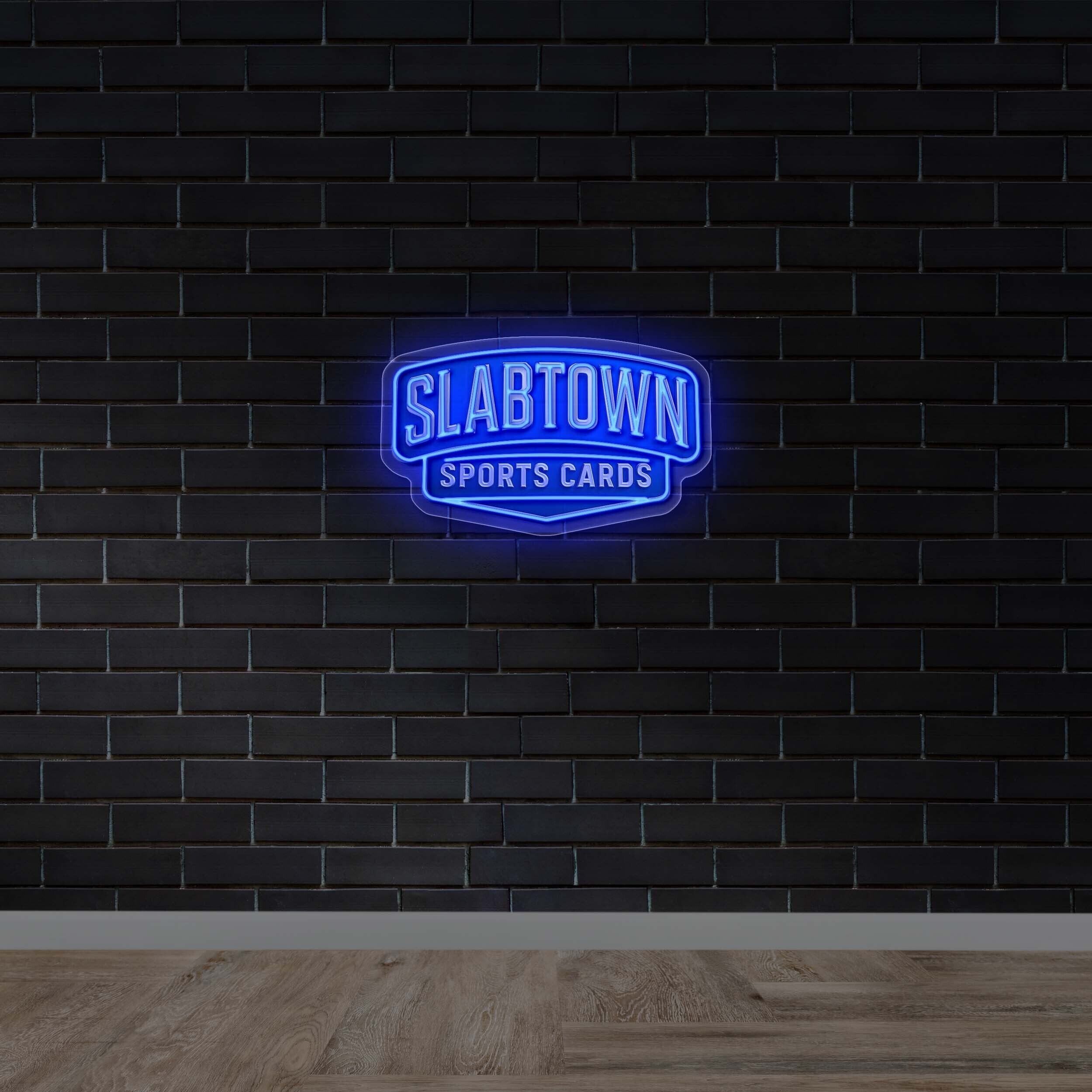 Slabtown Sports Cards - Premium Neon Artwork