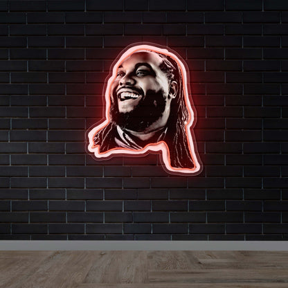 Damani - Premium Neon Artwork