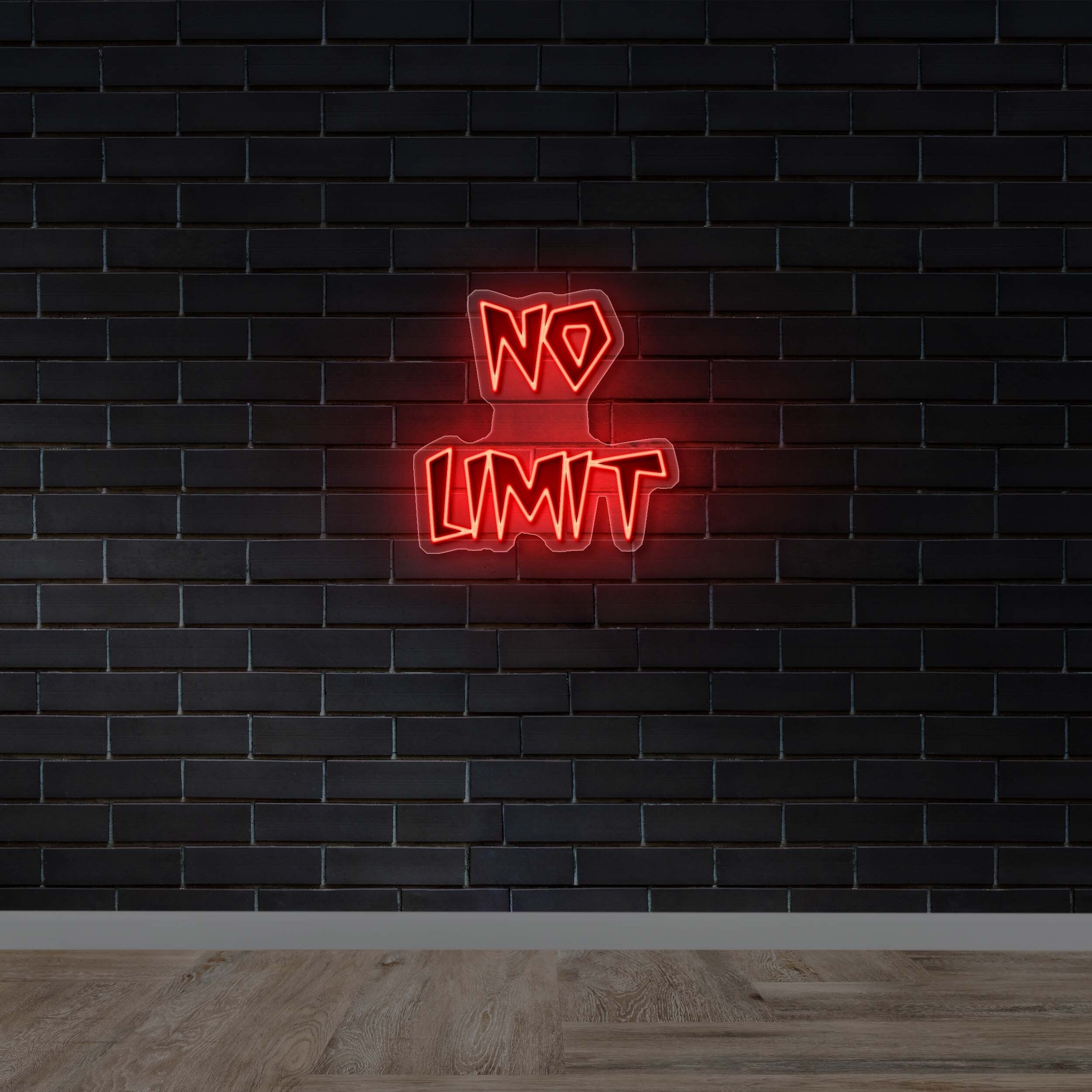 No Limit - Premium Neon Artwork
