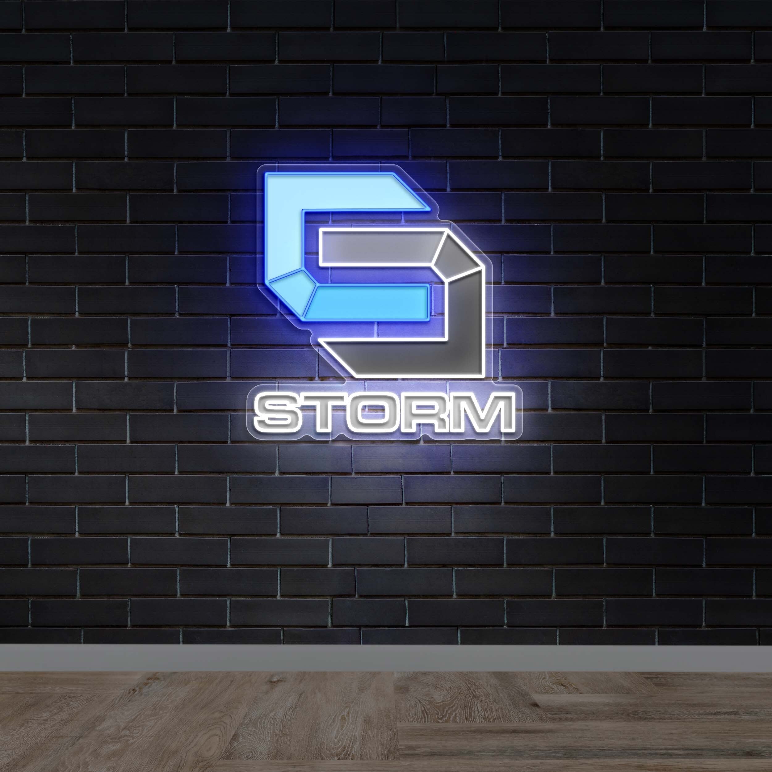 STORM - Premium Neon Artwork