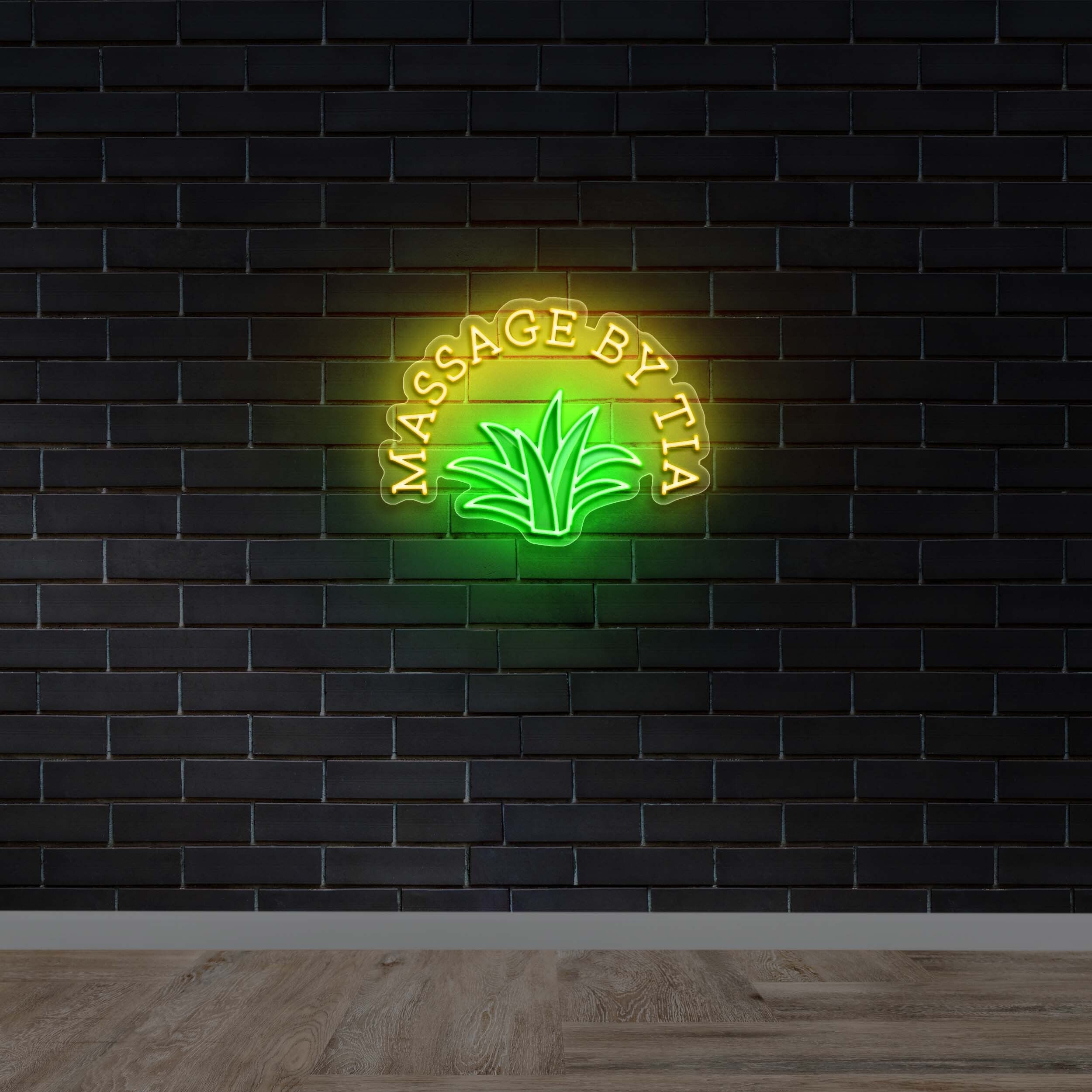 Massage by Tia | 2nd Version - Premium Neon Artwork