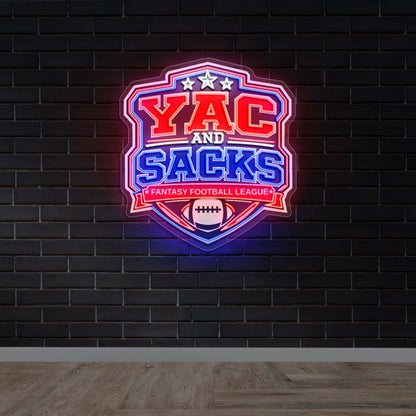 Yac and Sacks - Premium Neon Artwork
