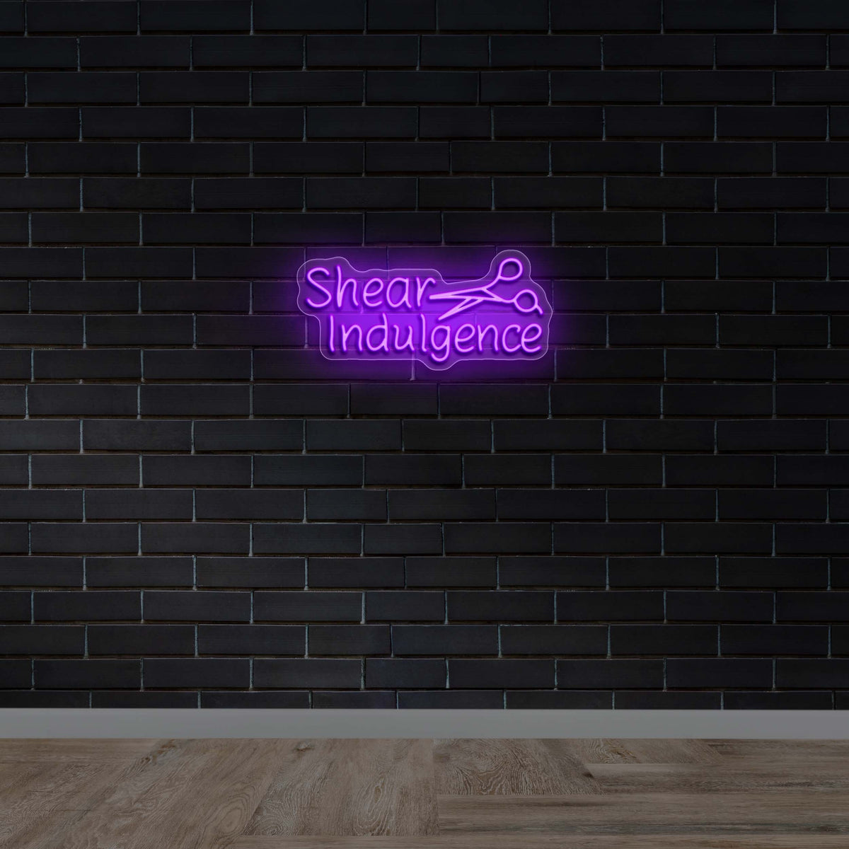Shear Indulgence - Premium Neon Artwork