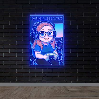 DANIGIRL_9697 - Premium Neon Artwork