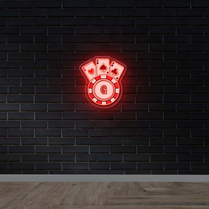 G - Premium Neon Artwork