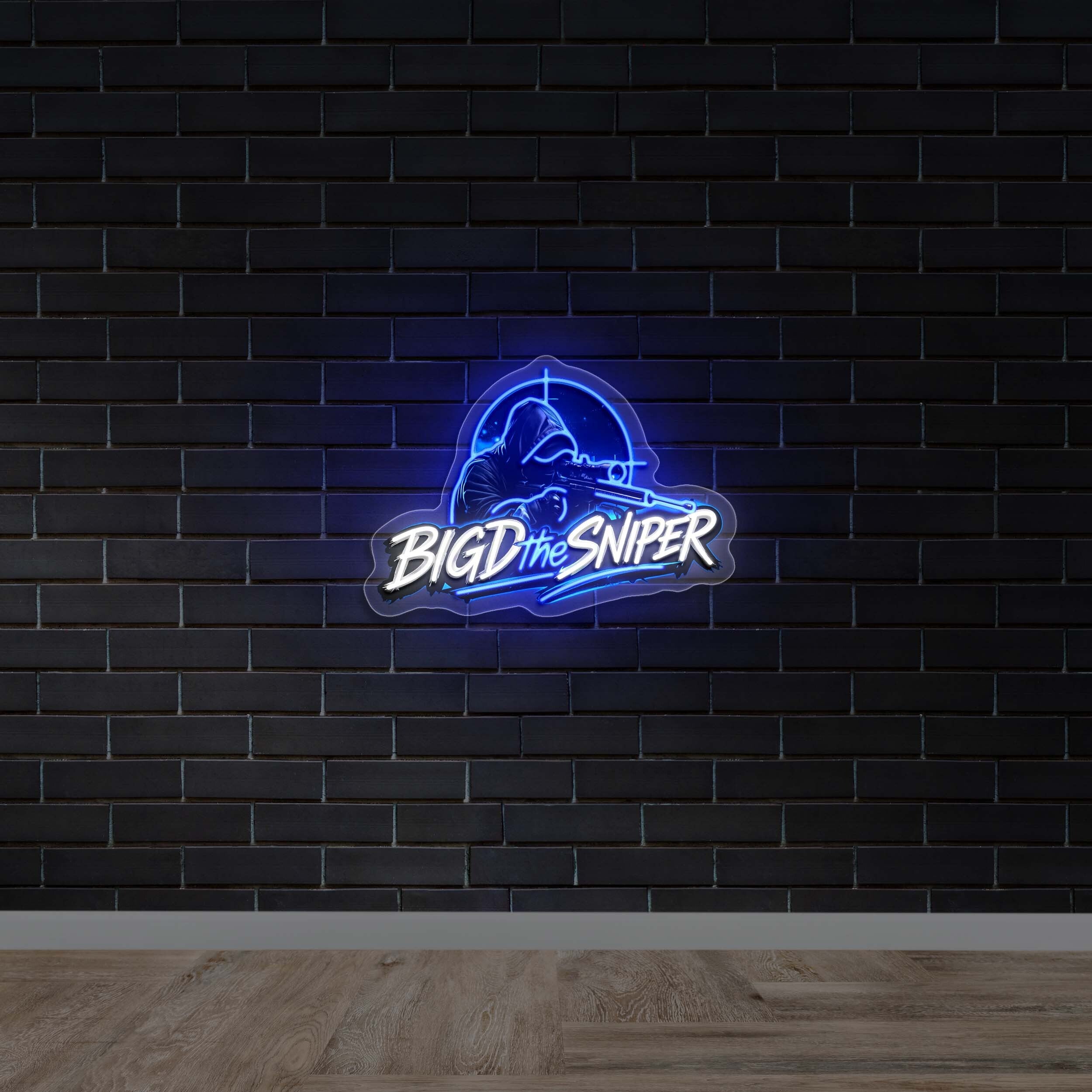 BIGDtheSNIPER - Premium Neon Artwork