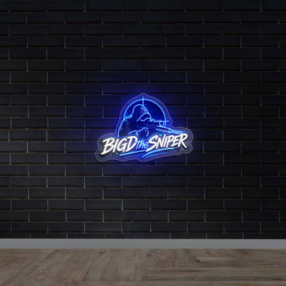 BIGDtheSNIPER - Premium Neon Artwork