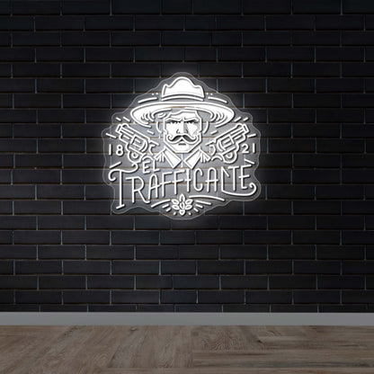 EL TRAFFICANTE - Premium Neon Artwork