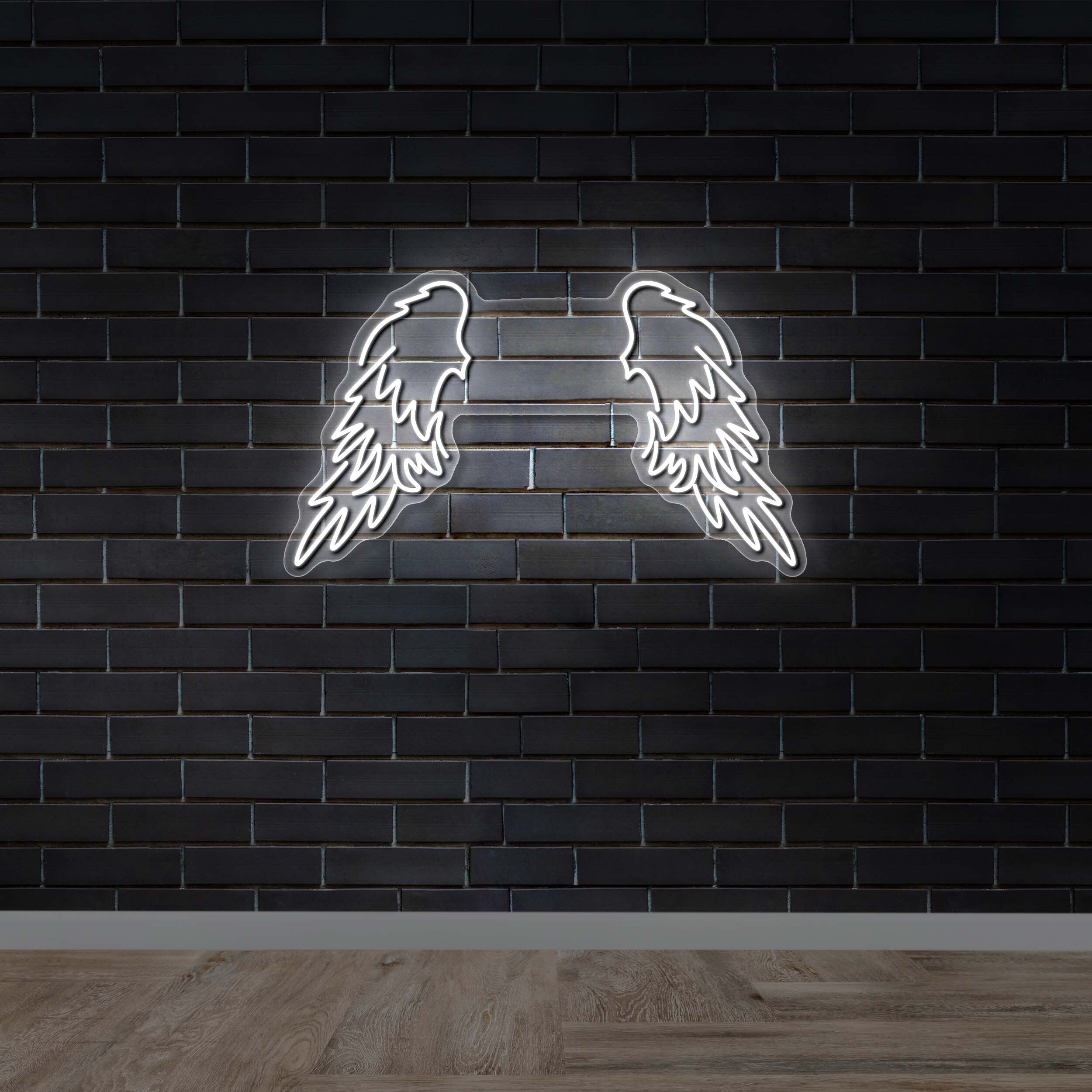 Wings - Premium Neon Artwork