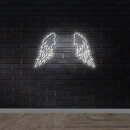 Wings - Premium Neon Artwork