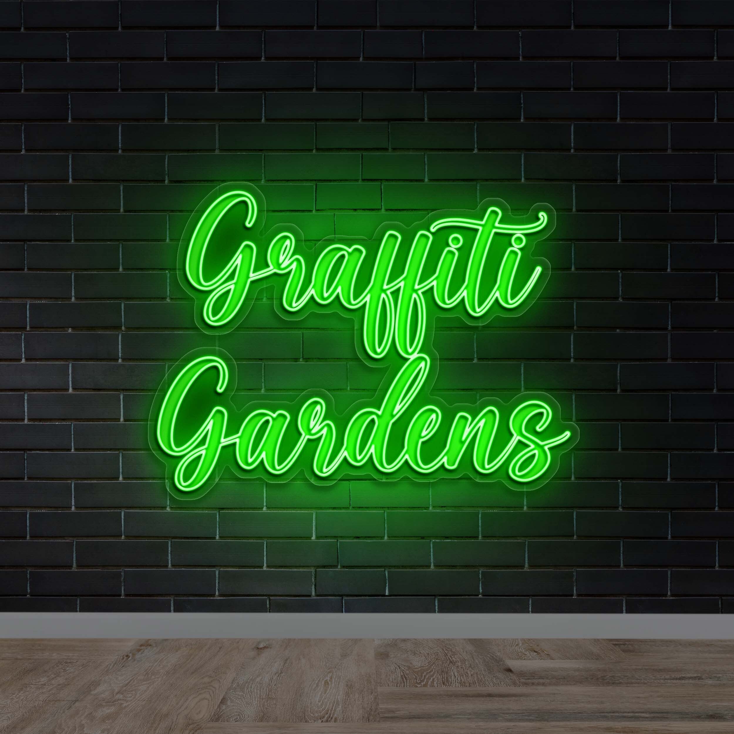 Graffiti Gardens -  Premium Neon Artwork