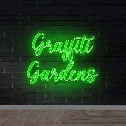 Graffiti Gardens -  Premium Neon Artwork