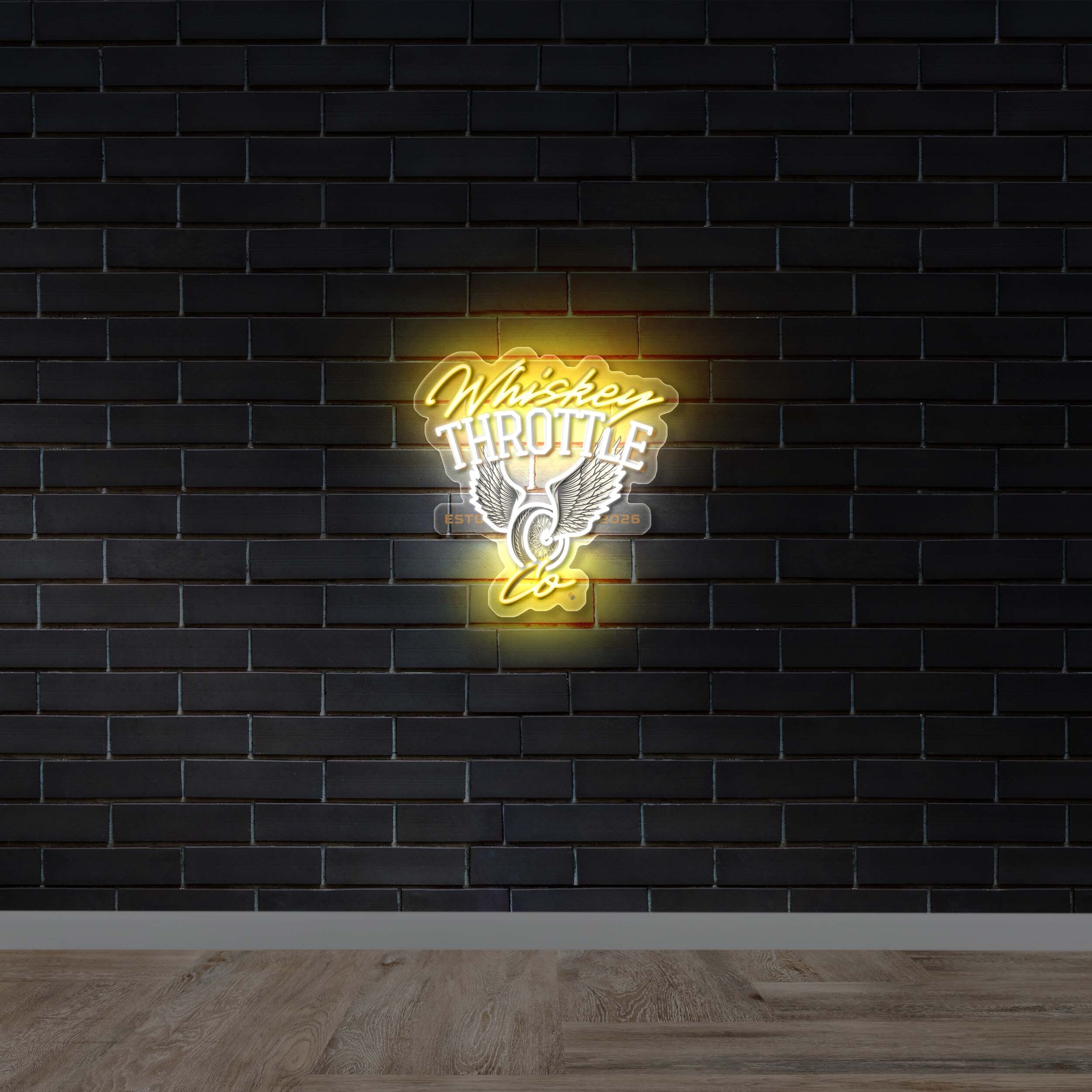 Whiskey Throttle - Premium Neon Artwork