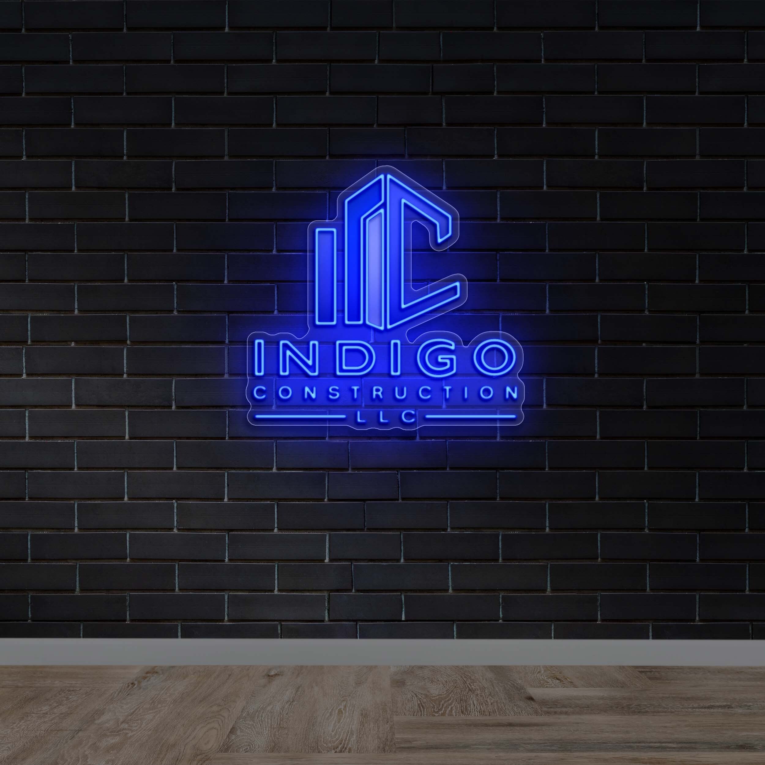 INDIGO - Premium Neon Artwork