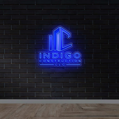 INDIGO - Premium Neon Artwork