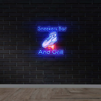 SNEEKERS BAR AND GRILL -  Premium Neon Artwork