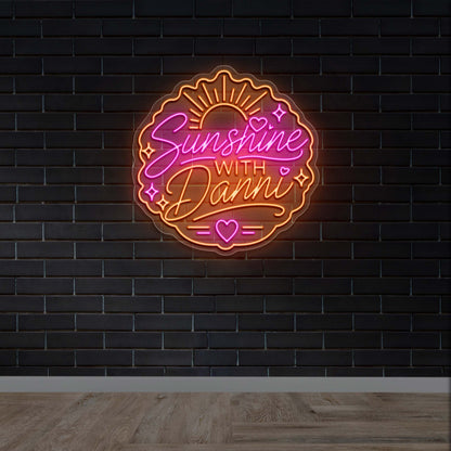 Sunshine with Danni - Premium Neon Artwork