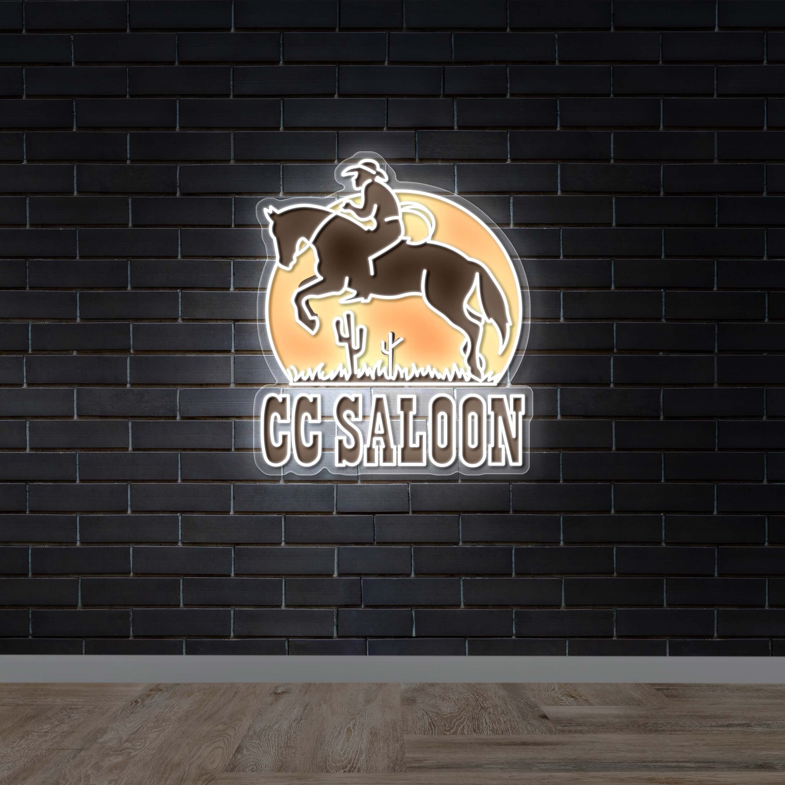 CC SALOON - Premium Neon Artwork