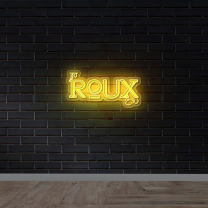 ROUX - Premium Neon Artwork