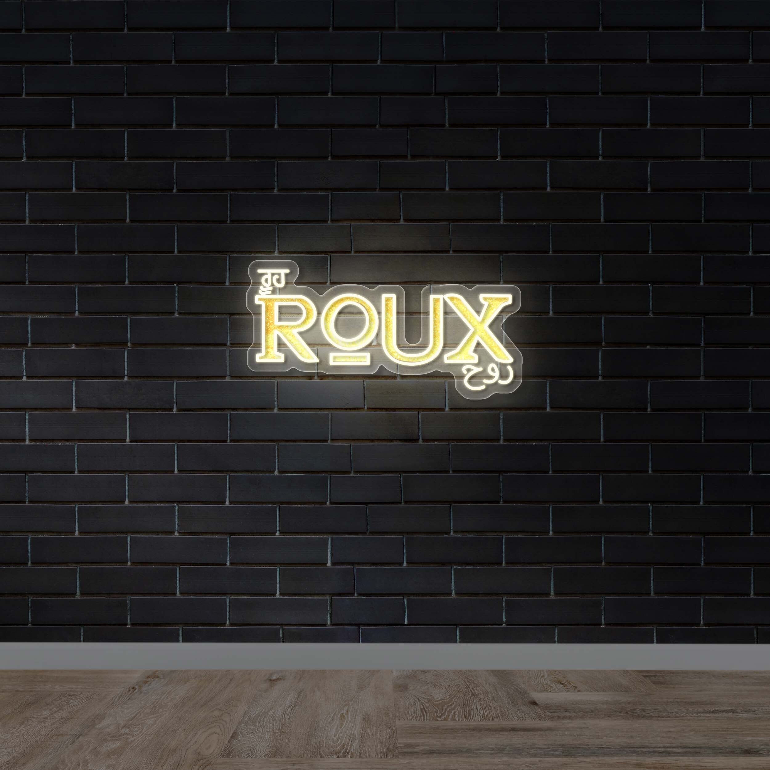 ROUX - Premium Neon Artwork