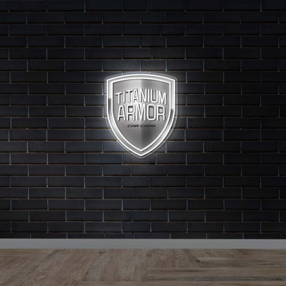 Titanium Armor - Premium Neon Artwork
