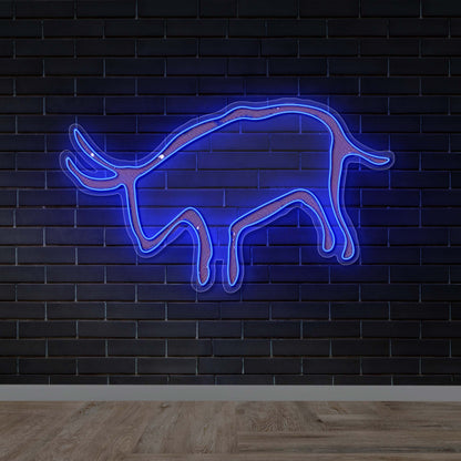 Bull - Premium Neon Artwork