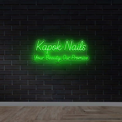 KAPOK NAILS -  Premium Neon Artwork