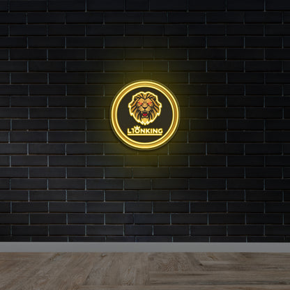LIONKING - Premium Neon Artwork
