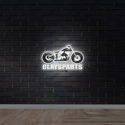 CLAY'S PARTS - Premium Neon Artwork