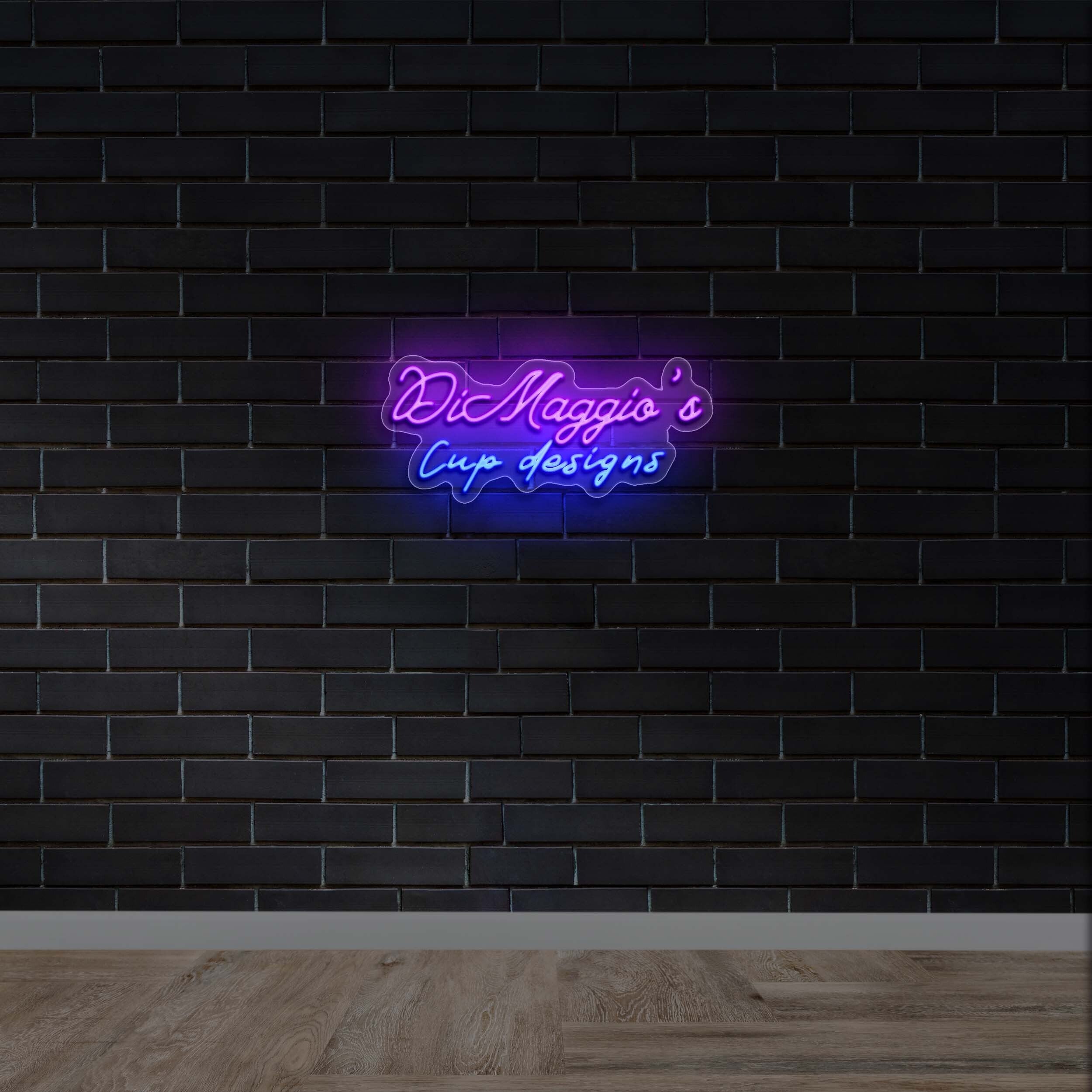 Di Maggio's Cup Designs - Premium Neon Artwork