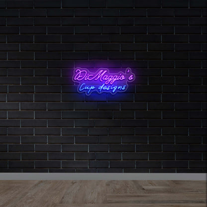 Di Maggio's Cup Designs - Premium Neon Artwork