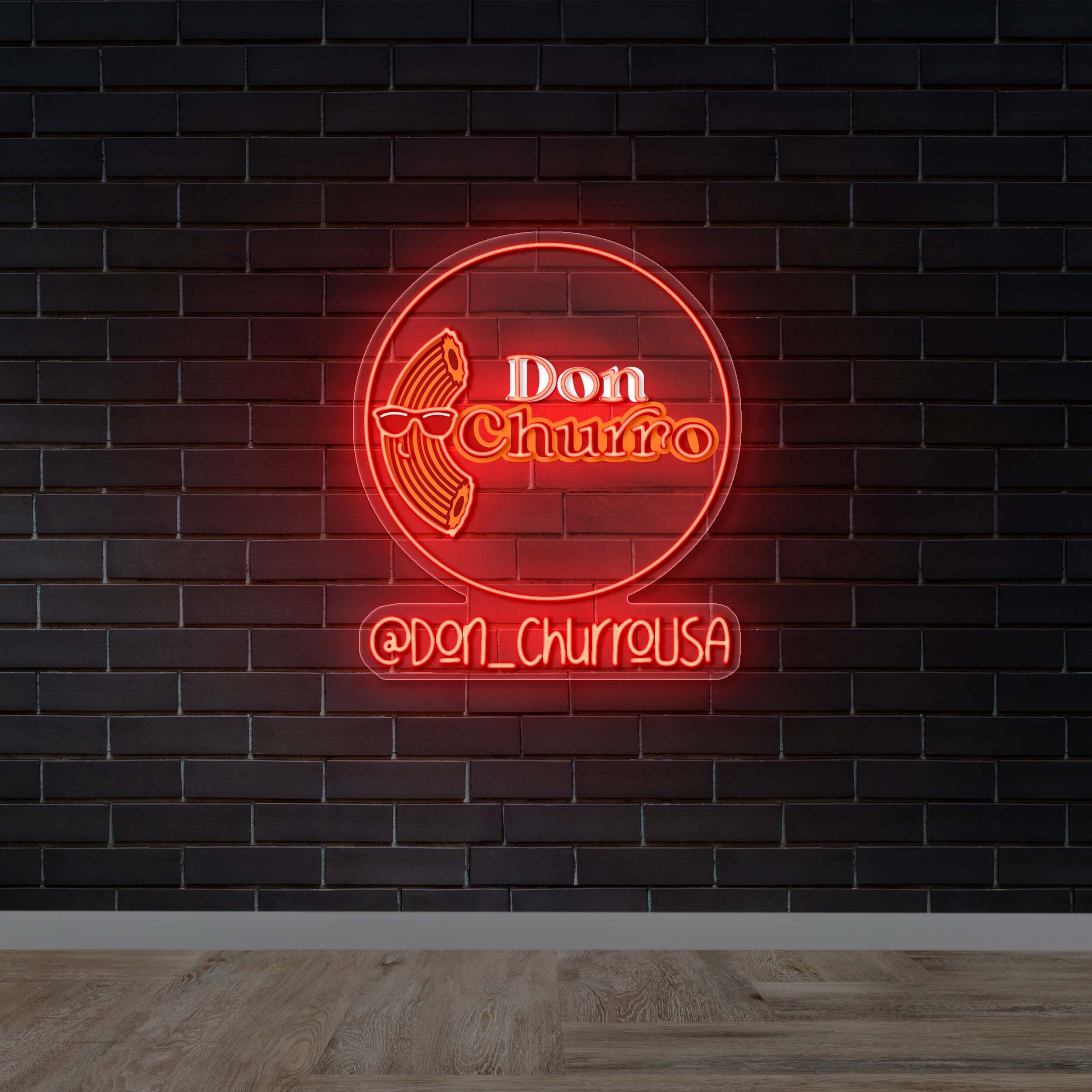 Don Churro - Premium Neon Artwork