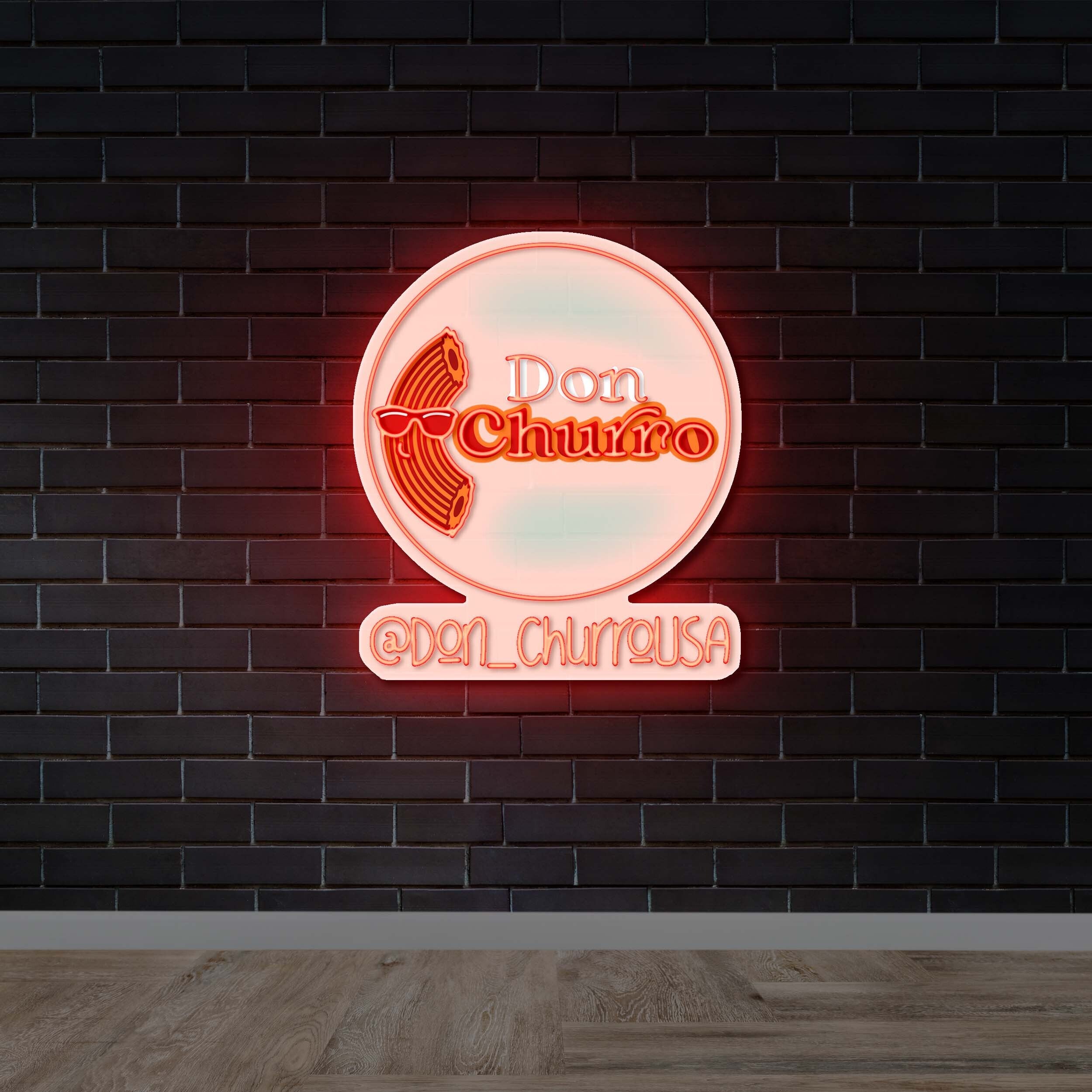 Don Churro - Premium Neon Artwork