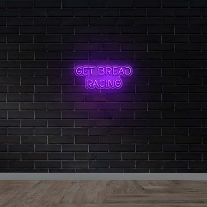 GET BREAD RACING - Premium Neon Artwork