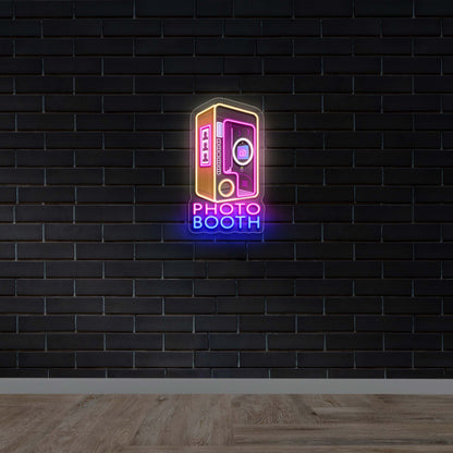 Photo Booth (2nd version) - Premium Neon Artwork